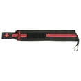 thumbnail interactive-video image 1 of Harbinger Red Line 18" Black Wrist Wraps, Wrist and Thumb Support During Weight Lifting, 1 of 7