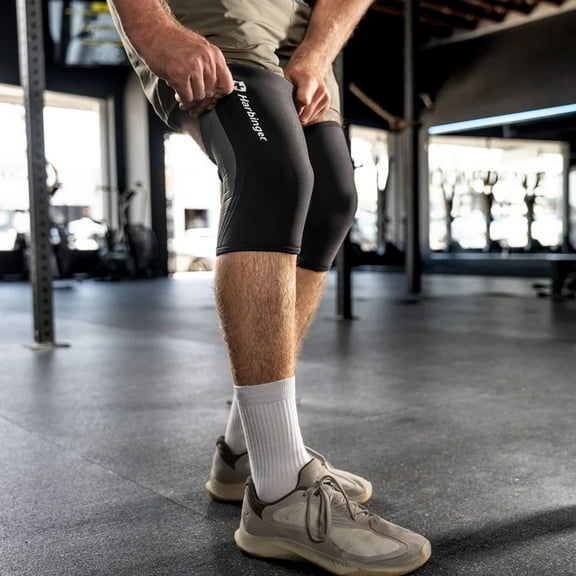 Harbinger Unisex 5mm Pro Knee Sleeves - Black - Xlarge