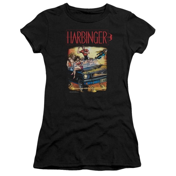 Harbinger Vintage Harbinger S/S Junior Women's T-Shirt Sheer Black