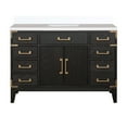 thumbnail image 1 of Harbor 48 in W x 22 in D Black Oak Single Bath Vanity and Cultured Marble Top, 1 of 5