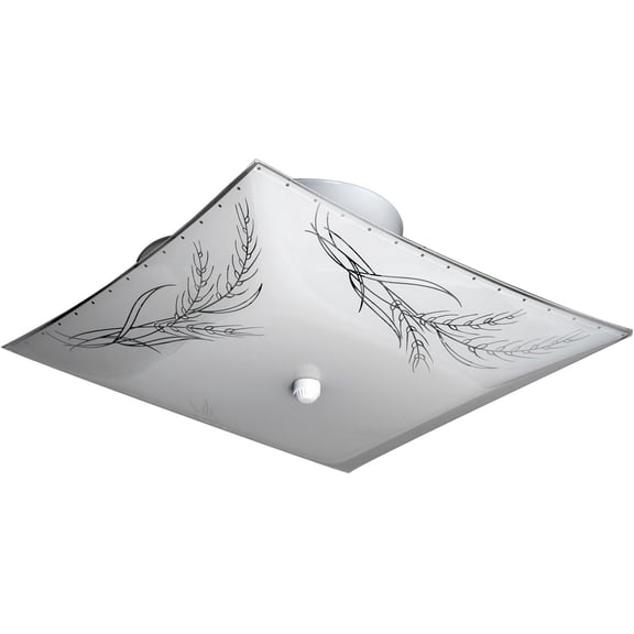 Harbor 5724836 Dimmable Ceiling Light Fixture, (2) 60/13 W Medium A19/CFL Lamp, White