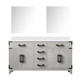 thumbnail image 1 of Harbor 60 in W x 22 in D White Oak Double Bath Vanity, White Quartz Top and 28 in Mirrors, 1 of 6