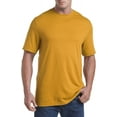 thumbnail image 1 of Harbor Bay by DXL Men's Big and Tall  Men's Big and Tall Wicking Jersey No-Pocket Tee Shirt, Deep Ultra Marine Heather, 2XLTALL Deepultra Mrn Hthr, 1 of 6