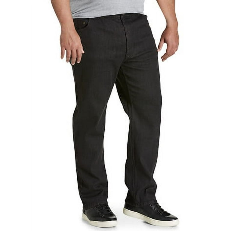 Harbor Bay by DXL Big and Tall Men s Athletic Fit Jeans Black 48W X 30L