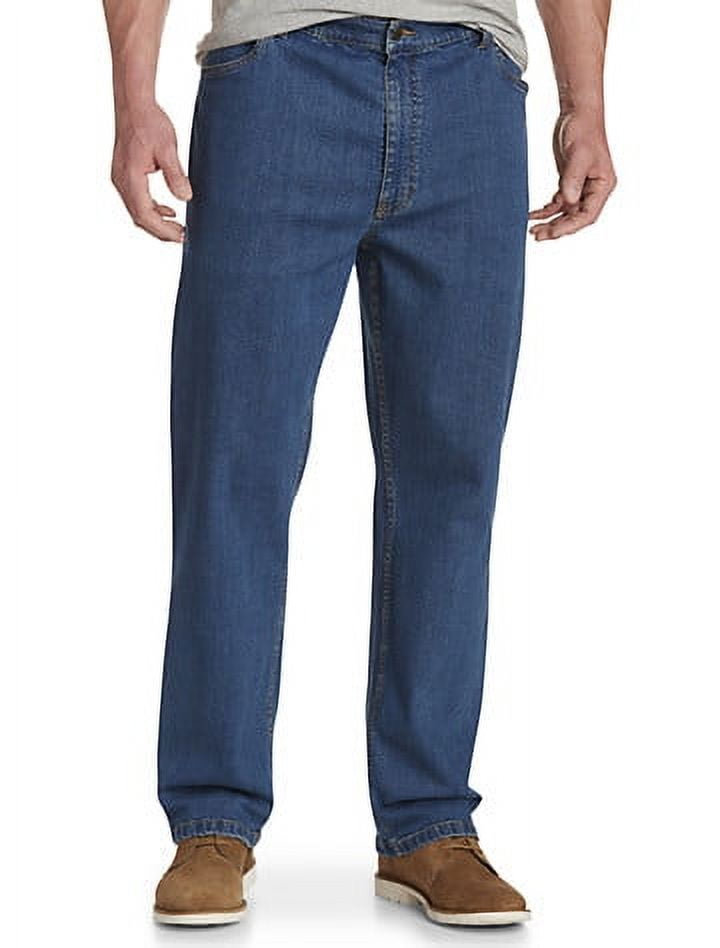 Bailey's Point Men's Fashion Relaxed Bootcut Jeans Light Wash