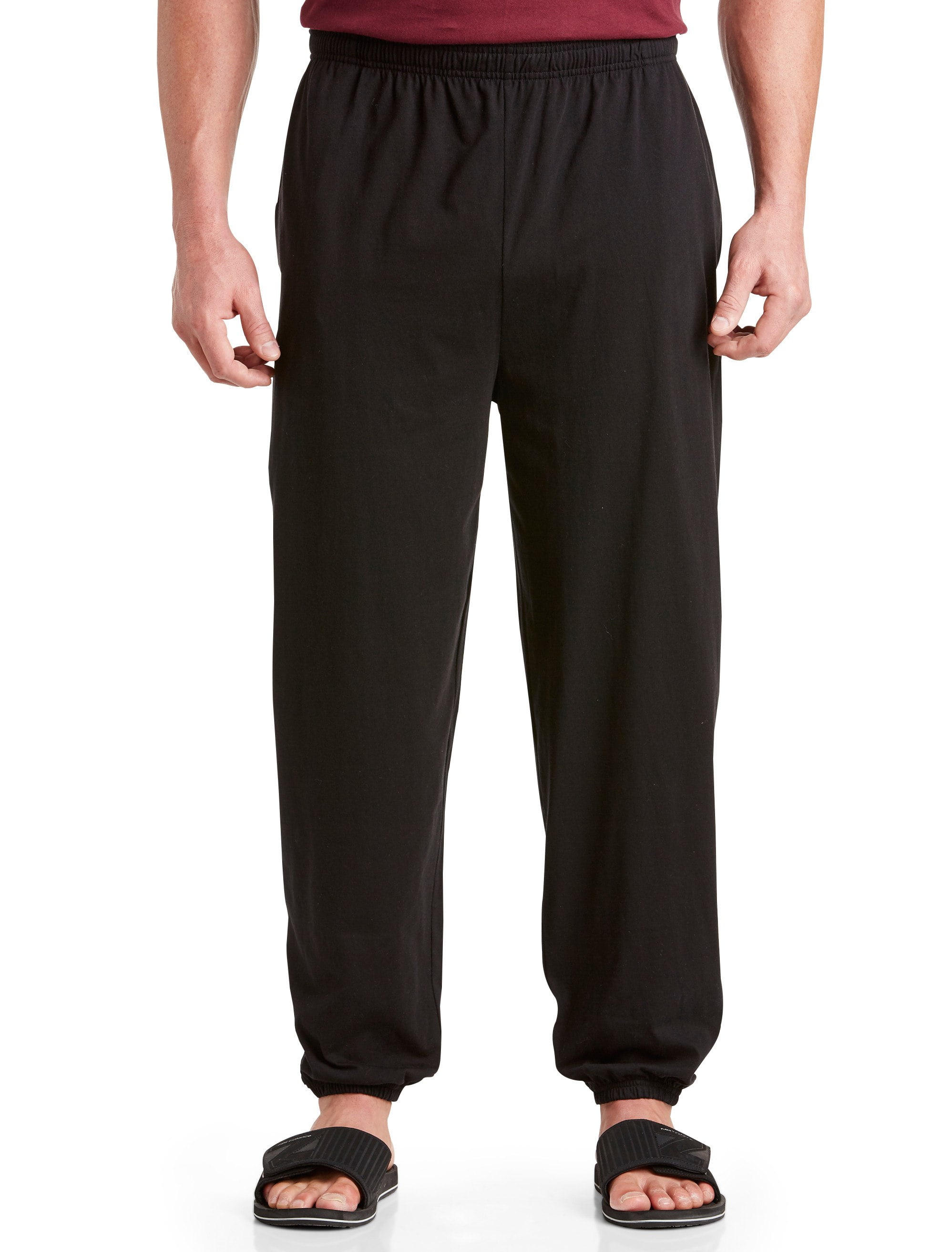 Hanes Mens X-Temp Jersey Pant with ComfortSoft Waistband