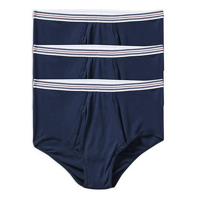 Harbor Bay by DXL Big and Tall Men s Color Briefs Navy 5XL Pack