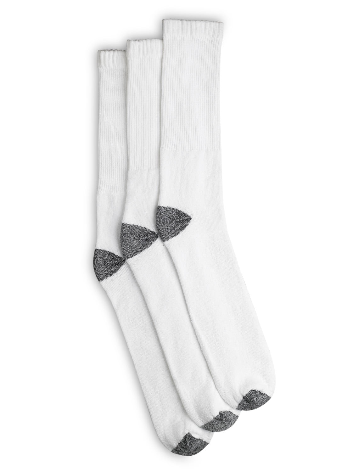 Harbor Bay by DXL Big and Tall Men's Continuous Comfort Crew Socks