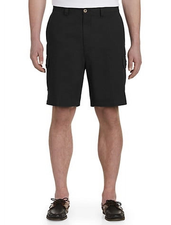 Harbor Bay By Dxl Big And Tall Mens Continuous Comfort Twill Cargo