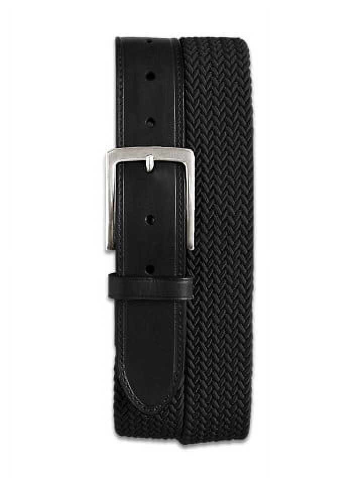 Earnda Men's Genuine Leather Braided Belt – Fashion Woven Strap With Classic Buckle 6 thumbnail image