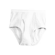 Harbor Bay by DXL Men's Big and Tall Big and Tall Men's Briefs, White, 1XL, Pack of 3