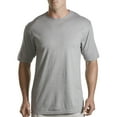 thumbnail image 1 of Harbor Bay by DXL Big and Tall Men's Color Crewneck T-Shirts, Grey, 3XL, Pack of 3, 1 of 7