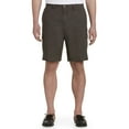 thumbnail image 1 of Harbor Bay by DXL Men's Big and Tall  Big and Tall Men's Continuous Comfort Twill Cargo Shorts, Charcoal, 38 Long, 1 of 3