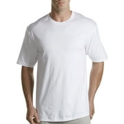 Harbor Bay by DXL Big and Tall Mens Crewneck T-Shirts, White, 7XL, Pack of 3