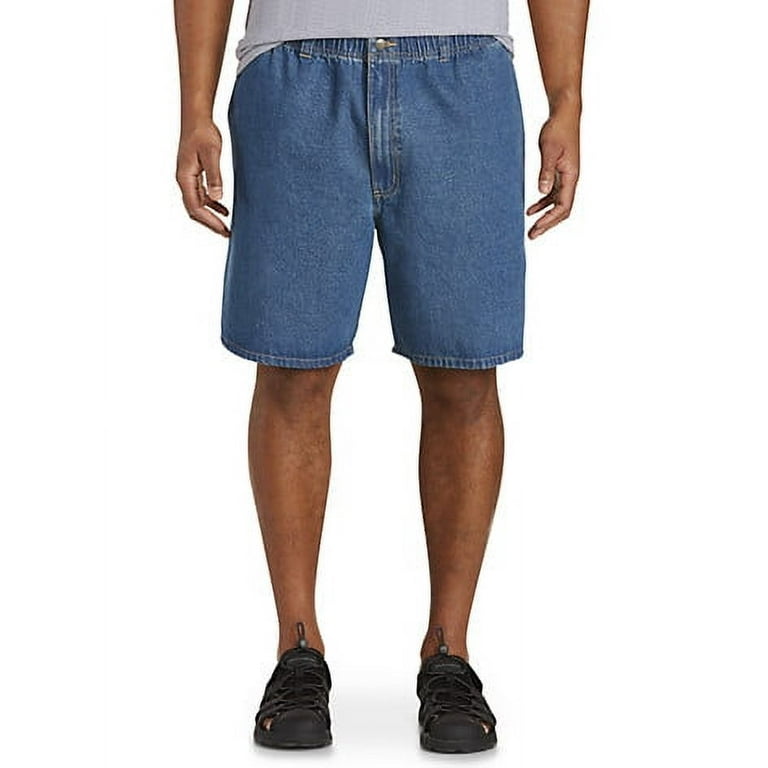 Mens big and tall denim shorts best sale