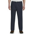 thumbnail image 1 of Harbor Bay by DXL Men's Big and Tall  Big and Tall Men's Elastic-Waist Pants, Navy, 4X, Regular Rise, 30 Inseam 4XL x 30, 1 of 6
