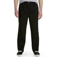 thumbnail image 1 of Harbor Bay by DXL Big and Tall Men's Full-Elastic Waist Jeans, Black, 2X Waist/28 Inseam, 1 of 8