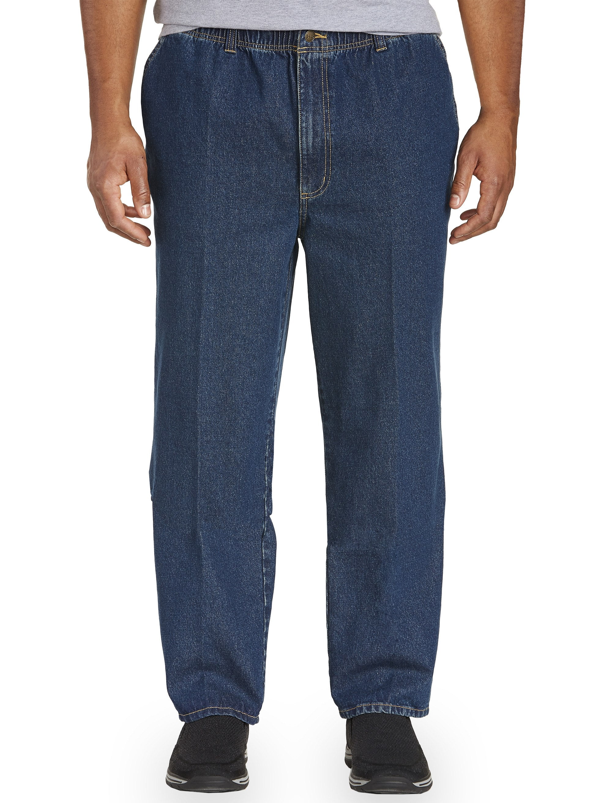 Full Elastic Waist Jeans - Big Man main image 0