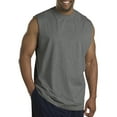 thumbnail image 1 of Harbor Bay by DXL Big and Tall Men's Moisture-Wicking Muscle T-Shirt, Granite Heather, XLTall, 1 of 6
