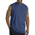 thumbnail image 1 of Harbor Bay by DXL Men's Big and Tall  Big and Tall Men's Moisture-Wicking Muscle T-Shirt, Medieval Blue Heather, 3XL Medieval Blue Hthr, 1 of 7