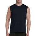 thumbnail image 1 of Harbor Bay by DXL Big and Tall Men's Moisture-Wicking Muscle T-Shirt, Navy, 2XLTall, 1 of 7