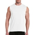 thumbnail image 1 of Harbor Bay by DXL Big and Tall Men's Moisture-Wicking Muscle T-Shirt, White, 7XL, 1 of 6