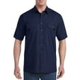 thumbnail image 1 of Harbor Bay by DXL Big and Tall Men's Short-Sleeve Co-Pilot Sport Shirt, Navy, 3XL, 1 of 5