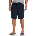 thumbnail image 1 of Harbor Bay by DXL Big and Tall Men's Solid Microfiber Swim Trunks, Navy, 2X, 1 of 5