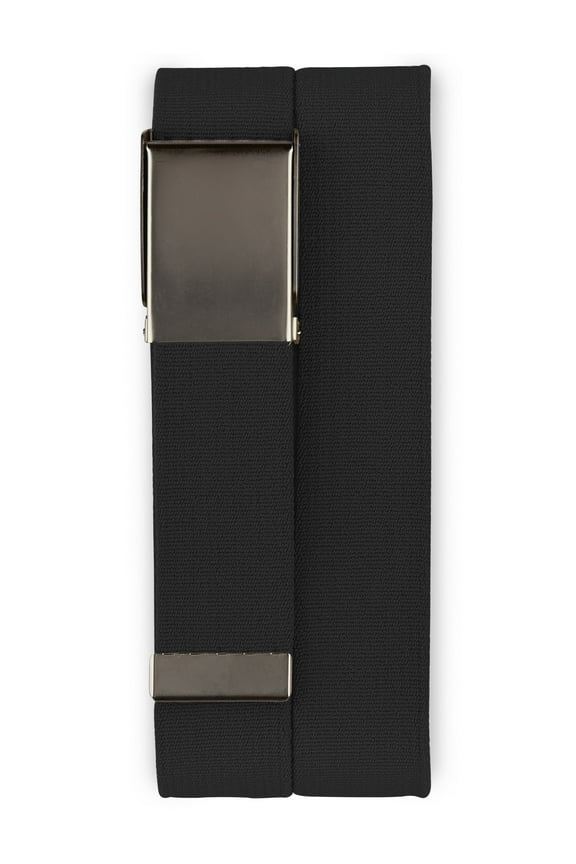 by DXL Men's Big and Tall Big and Tall Men's Stretch Webbed Belt, Black, 65" waist