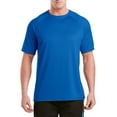 thumbnail image 1 of Harbor Bay by DXL Big and Tall Men's Swim Rash Guard T-Shirt, Olympian Blue, 5XL, 1 of 5