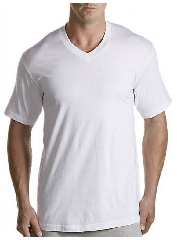 Mens Big And Tall V Neck T Shirts