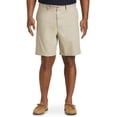 thumbnail image 1 of Harbor Bay by DXL Men's Big and Tall  Big and Tall Men's Waist-Relaxer Shorts, Khaki, 60 Long, 1 of 7