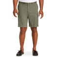 thumbnail image 1 of Harbor Bay by DXL Men's Big and Tall  Big and Tall Men's Waist-Relaxer Shorts, Olive Green, 44 Long, 1 of 3