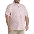 thumbnail image 1 of Easy-Care Check Sport Shirt Red White 3XLT, 1 of 3