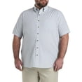 thumbnail image 1 of Easy-Care Small Plaid Sport Shirt Blue Grey 4XL, 1 of 3
