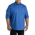 thumbnail image 1 of Easy-Care Solid Sport Shirt Blue Quartz 1XLT, 1 of 3