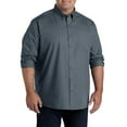 thumbnail image 1 of Easy-Care Solid Sport Shirt Iron Gate 5XLT, 1 of 6
