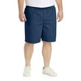 thumbnail image 1 of Elastic-Waist Cotton Shorts Navy 4XL, 1 of 6