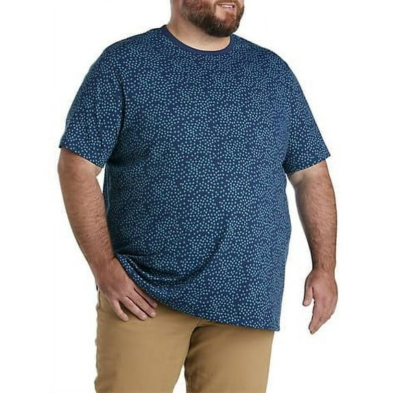 Floral Print T-Shirt Navy Neutral 2XL
