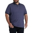 thumbnail image 1 of Geometric Print Polo Shirt Purple 4XL, 1 of 3