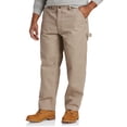 thumbnail image 1 of Harbor Bay by DXL Men's Big and Tall  Men's Big and Tall Canvas Work Pants, Desert, 48W x 32L 48 x 32, 1 of 7