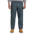 thumbnail image 1 of Harbor Bay by DXL Men's Big and Tall  Men's Big and Tall Continuous Comfort Loose-Fit Shorts, Dirty Wash, 50 Regular, 1 of 6