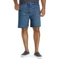 thumbnail image 1 of Harbor Bay by DXL Men's Big and Tall  Men's Big and Tall Continuous Comfort Loose-Fit Shorts, Medium Blue, 42 Long, 1 of 6