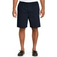 thumbnail image 1 of Harbor Bay by DXL Men's Big and Tall Elastic-Waist Shorts, Navy, 3XLTALL, 1 of 5
