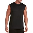 thumbnail image 1 of Harbor Bay by DXL Men's Big and Tall Muscle Swim T-Shirt, Black, 5XLTALL, 1 of 4