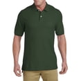 thumbnail image 1 of Harbor Bay by DXL Men's Big and Tall Pocket Piqu� Polo Shirt, Mountain View Green, 2XL, 1 of 6