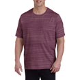 thumbnail image 1 of Harbor Bay by DXL Men's Big and Tall Space Dye Pocket T-Shirt, Burgundy, 1XL, 1 of 7
