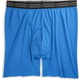 thumbnail image 1 of Harbor Bay by DXL Men's Big and Tall Tech Stretch Solid Boxer Briefs, Lapis Blue, 6XL, Each, 1 of 7