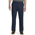 thumbnail image 1 of Harbor Bay by DXL Men's Big and Tall Waist-Relaxer Pants, New Navy, 50W X 30L, 1 of 7