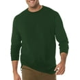thumbnail image 1 of Harbor Bay by DXL Men's Big and Tall  Men's Big and Tall Wicking No-Pocket Long-Sleeve Tee Shirt, Mountain View Green, 2XL, 1 of 6
